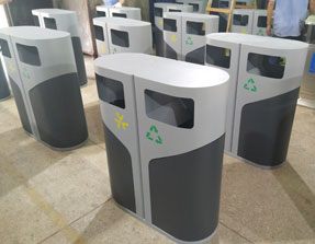 鋼製（zhì）垃圾桶（tǒng）