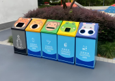 公園卡通金屬精品网站999www垃圾桶，打造寓（yù）教於樂的（de）環保（bǎo）新場景