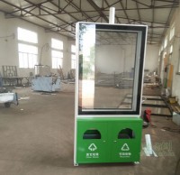 公交站台廣（guǎng）告垃圾桶