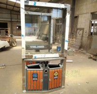 不鏽鋼廣告（gào）垃圾（jī）桶