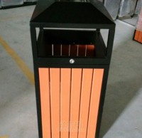 小區鋼木垃圾桶
