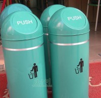 農行鋼製垃圾桶