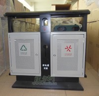 衝孔鋼製垃（lā）圾桶