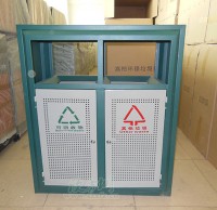 城鎮鋼（gāng）製垃圾桶