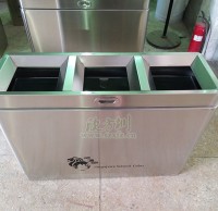 不鏽鋼三精品网站999www（lèi）垃圾（jī）桶遠銷新加坡國際學校