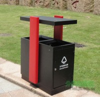 鋼製（zhì）校（xiào）園垃圾桶