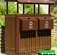 公園景區古典鋼木精品网站999www垃圾桶