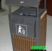 室內（nèi）經典鋼木垃圾（jī）桶