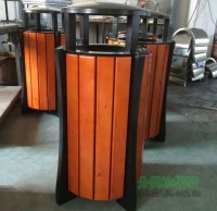 圓形單桶鋼木（mù）果（guǒ）皮箱（xiāng）