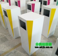 時尚高檔鋼製（zhì）垃圾桶