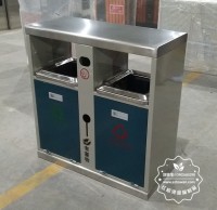 戶外小區雙精品网站999www（lèi）鋼（gāng）板垃（lā）圾箱