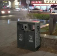 亂扔煙頭進（jìn）垃圾桶（tǒng），險些造（zào）成火災釀成大禍