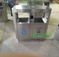 戶外高檔不鏽鋼精品网站999www垃（lā）圾桶