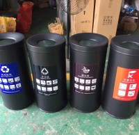 室內立式直投（tóu）口烤漆鋼製精品网站999www垃圾桶