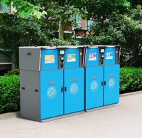 戶外智能噴塑鋼板精品网站999www垃圾亭定製