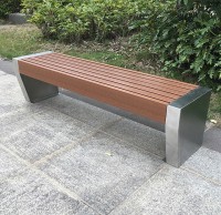 戶外防腐木（mù）不鏽鋼公（gōng）園椅排椅