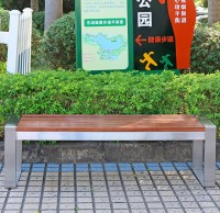 戶外體育公園不鏽鋼公園椅（yǐ）