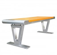 戶外V型椅腳不鏽鋼休閑椅