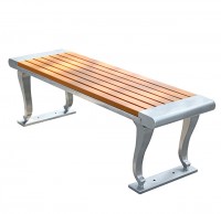 小區（qū）廣（guǎng）場戶（hù）外雙人不鏽鋼休閑椅（yǐ）