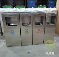 戶外廣場組合式不鏽鋼精品网站999www垃圾桶