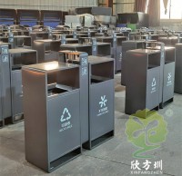 戶外小區烤漆兩精品网站999www不鏽鋼垃圾桶