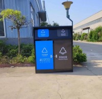 密閉式240升鍍鋅板精品网站999www垃圾桶