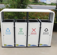 四連體精品网站999www金屬垃圾桶開啟垃圾分（fèn）類智能化管理新時（shí）代