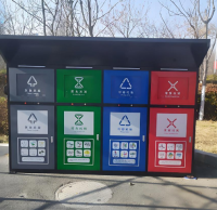 戶外智能四精品网站999www（lèi）垃圾桶定製城市潔淨未來的智慧方案