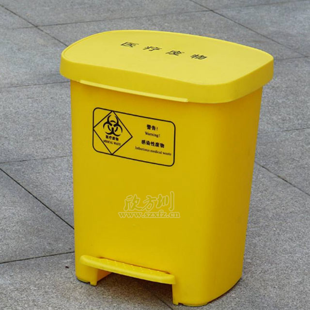 腳踏式醫療(liáo)塑料垃圾(jī)桶 腳踏式醫療塑料垃圾桶