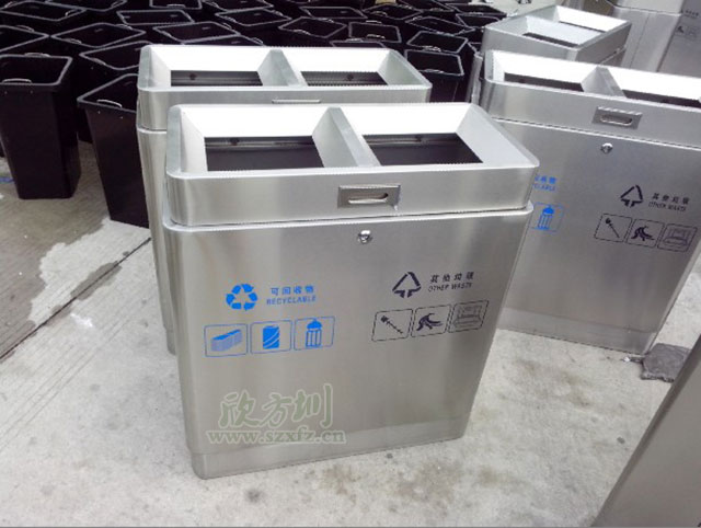 高檔不鏽鋼垃圾桶 高檔不鏽鋼垃圾桶