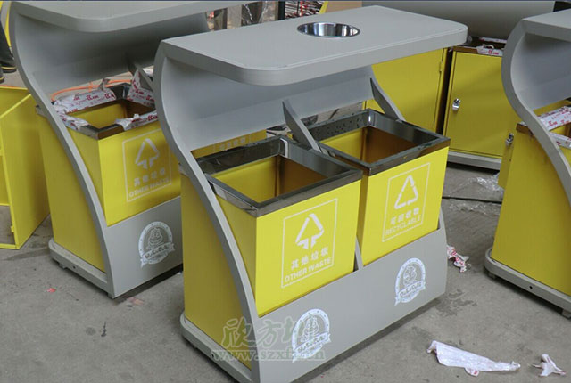 街道鋼製垃圾桶 街道鋼製垃圾桶