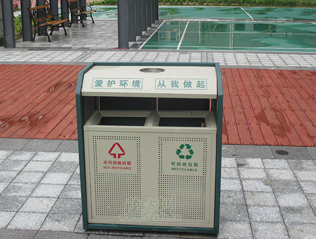 小區鋼製垃圾桶 小區鋼製垃圾桶