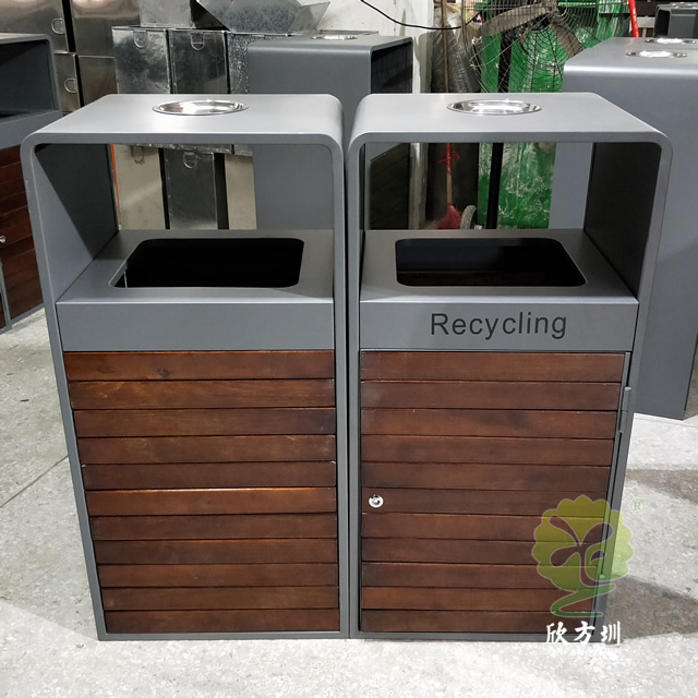 戶外（wài）組合式（shì）精品网站999www鋼木垃圾箱