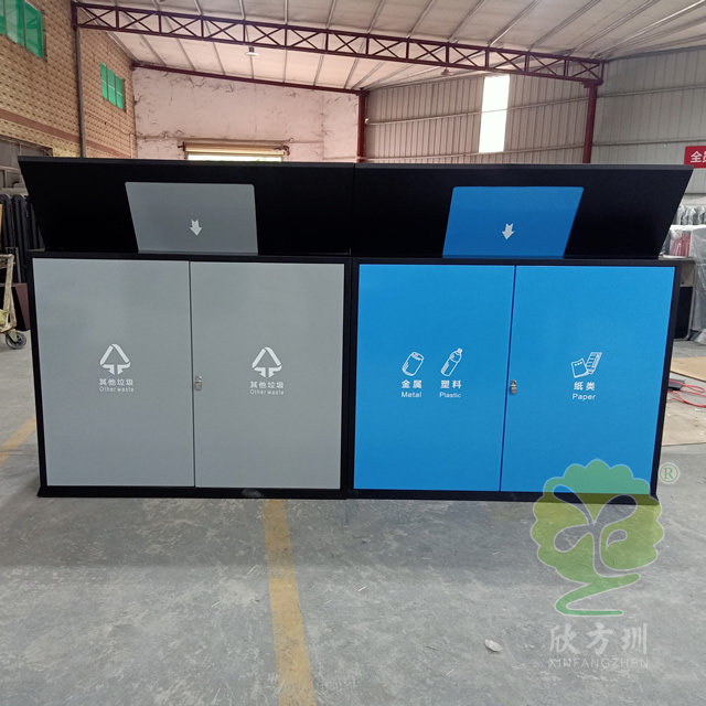 大型戶外垃圾桶生產廠家製作基地