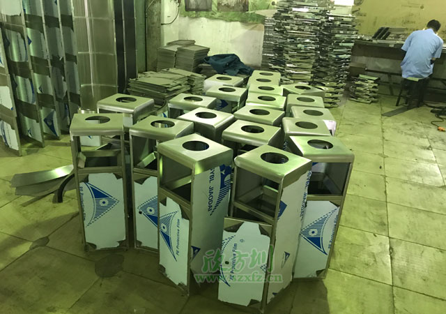 室內垃圾（jī）桶工廠焊接圖