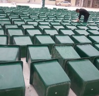 玻璃鋼小區垃圾桶