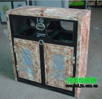 玻璃鋼仿大理石酒店垃圾（jī）桶